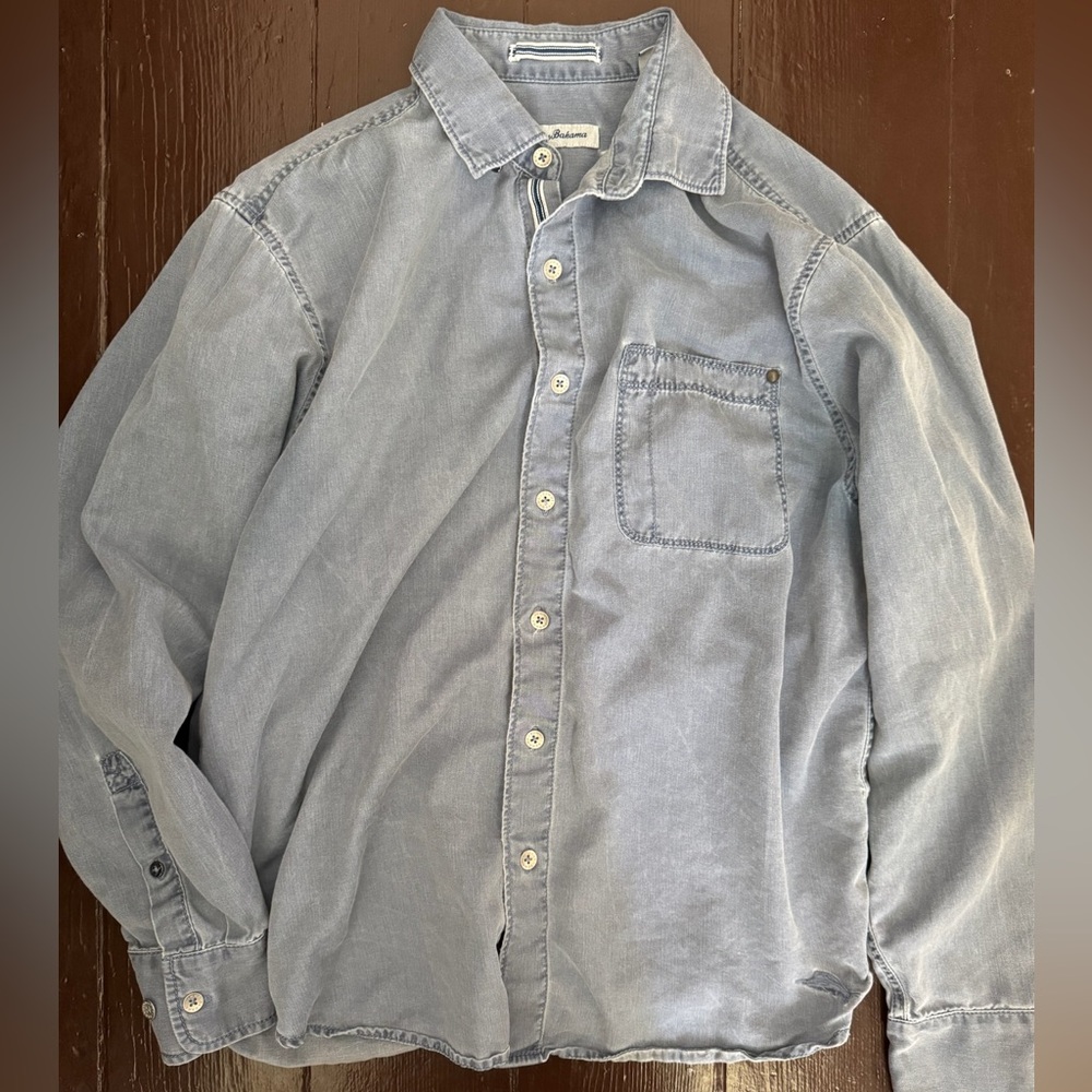 Men's Blue Denim Shirt